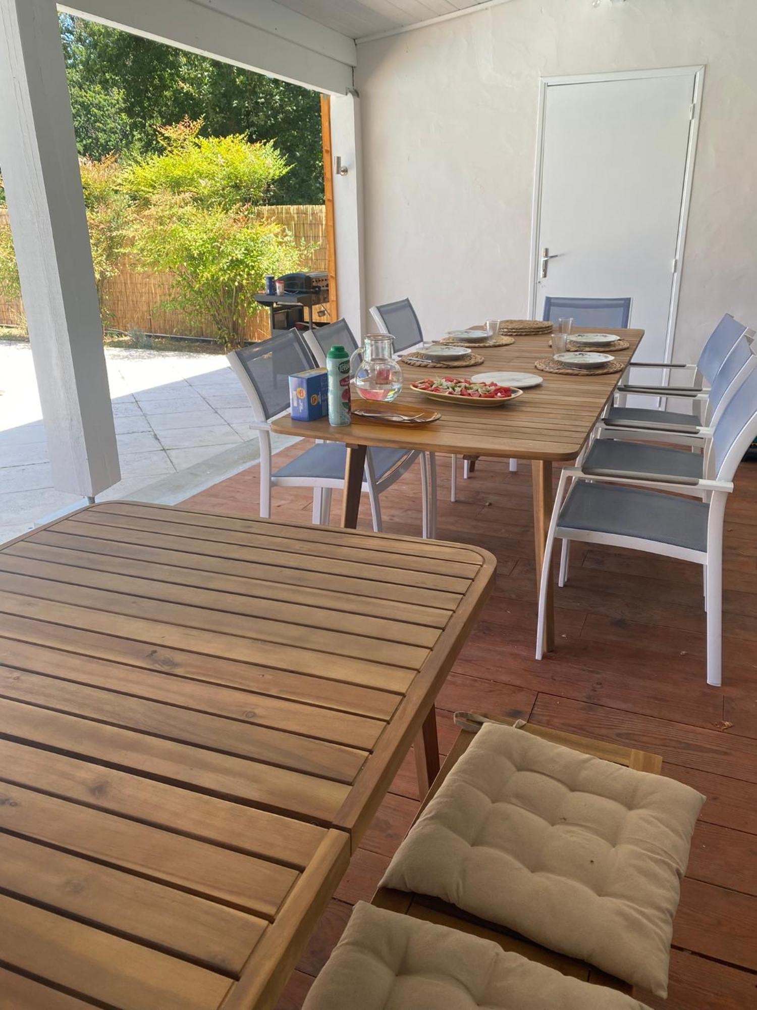 Maison Dharma A 5Km De La Plage Avec Sauna Mimizan-Plage Eksteriør billede